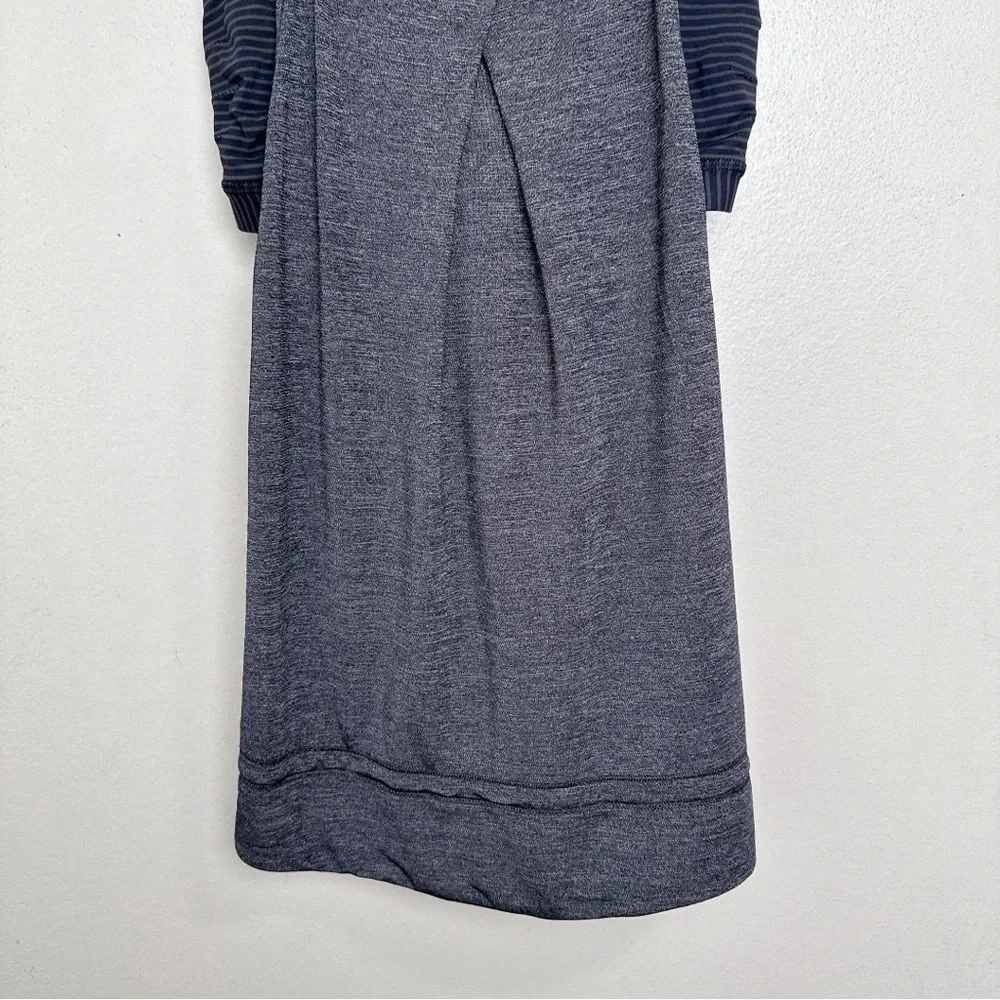 Lululemon Womens 4 Rest Less Tank Heathered Black